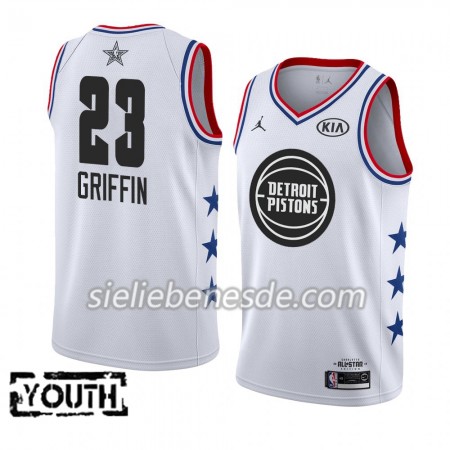 Kinder NBA Detroit Pistons Trikot Blake Griffin 23 2019 All-Star Jordan Brand Weiß Swingman